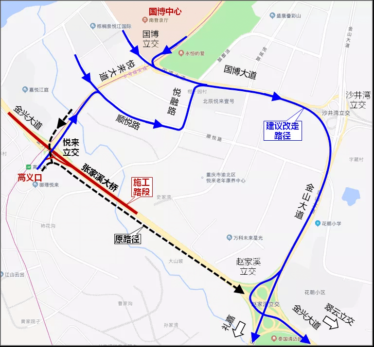 注意今起悅來多條道路交通及公交線路有變