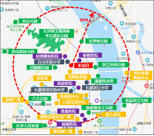 喜报中建信和成功竞得长沙滨江新城优质地块