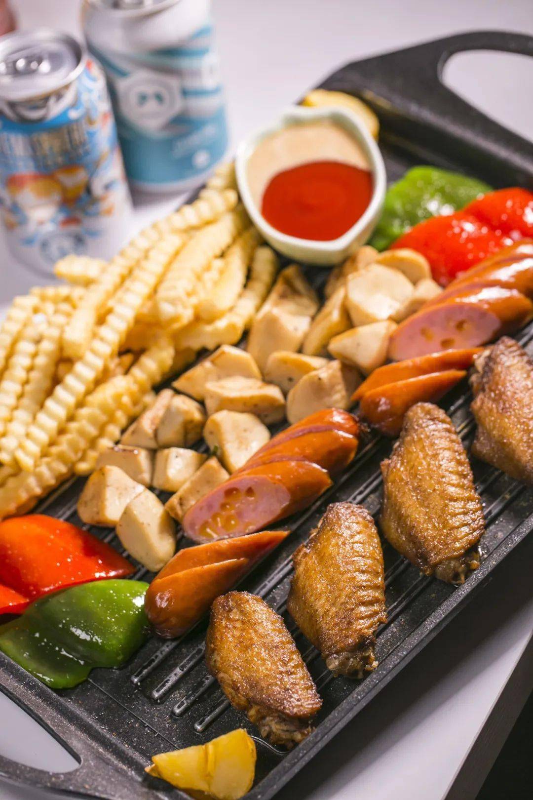 天河花城汇￥68秒438元4人精致酒水套餐啤酒鸡尾酒小吃拼盘一站式搞定