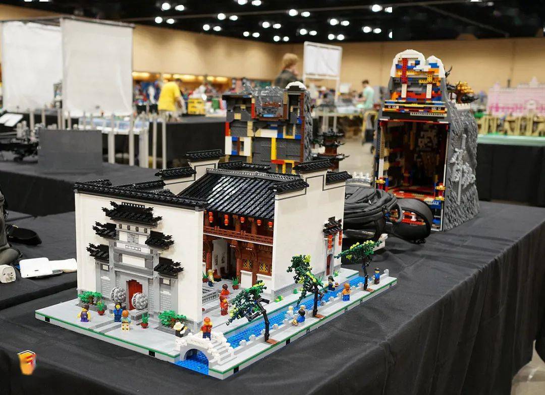 用乐高拼出绝美中国风建筑,他的作品里,藏的都是家乡记忆..._宁波