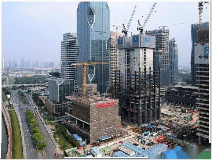 【工程】微信的新家!206.75米腾讯广州总部大楼北塔封顶_建筑