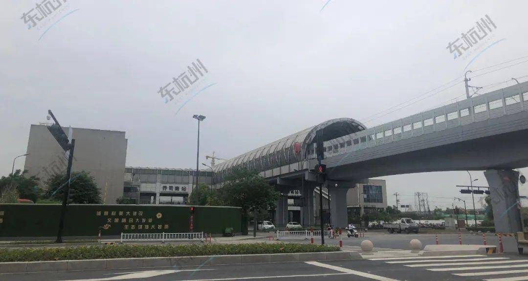 乔司南地铁站实景对于自住来说,地铁已经开通,规划的tod项目举步可达