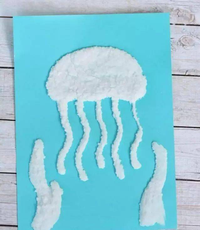 创新手工水粉撒盐画玩转不一样的艺术体验