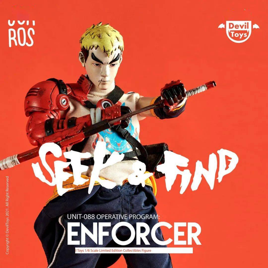 Devil Toys x Jor Ros：Enforcer Unit-088_搜狐网