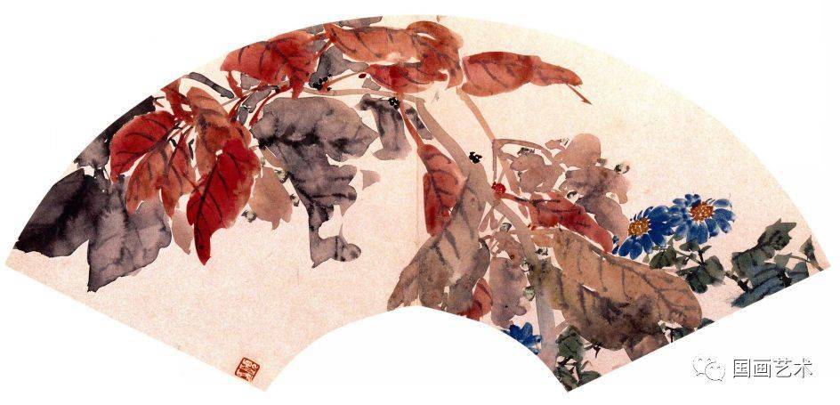 清末海派名家 任伯年 扇面作品欣赏