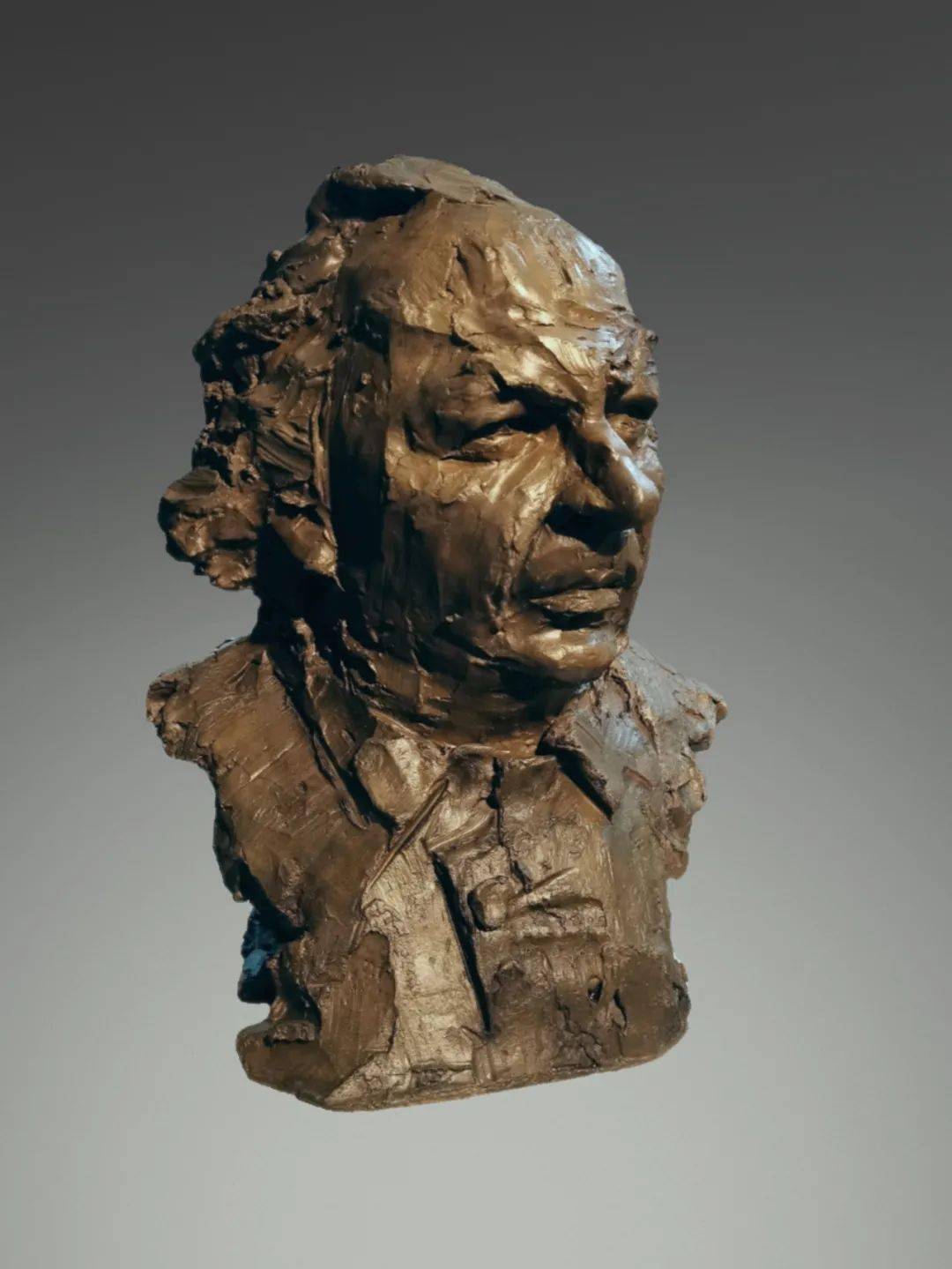 艺术人物李元植雕塑作品