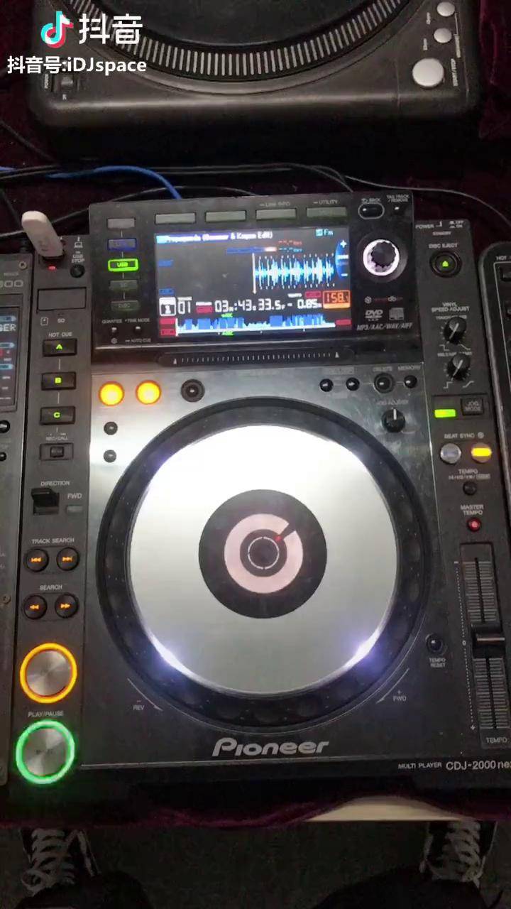 dj打碟电音蹦迪先锋2000功能