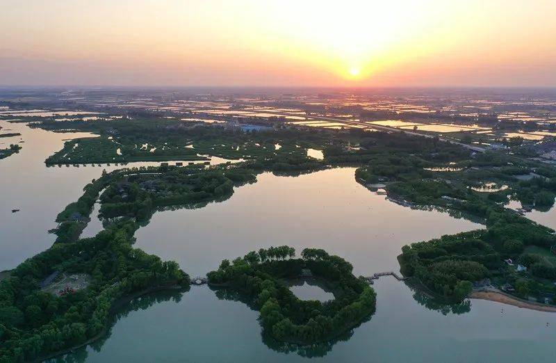 爱在水天一色里:盐城大纵湖旅游景区