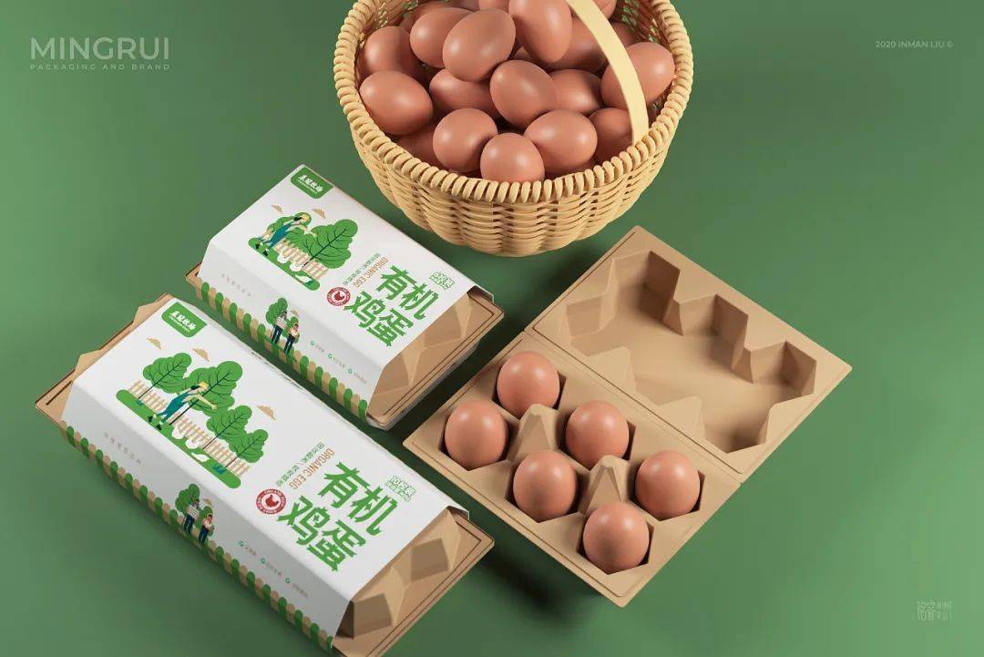 鸡蛋包装也内卷不同风格的设计才有意思
