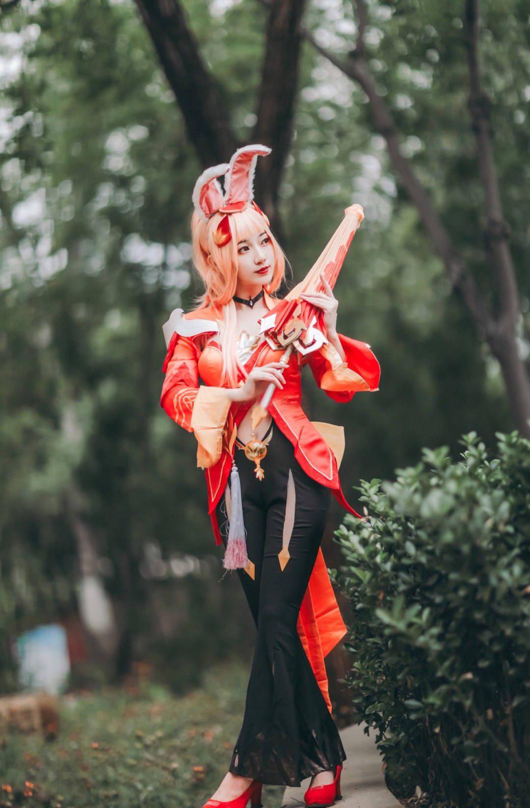 王者荣耀公孙离cosplay