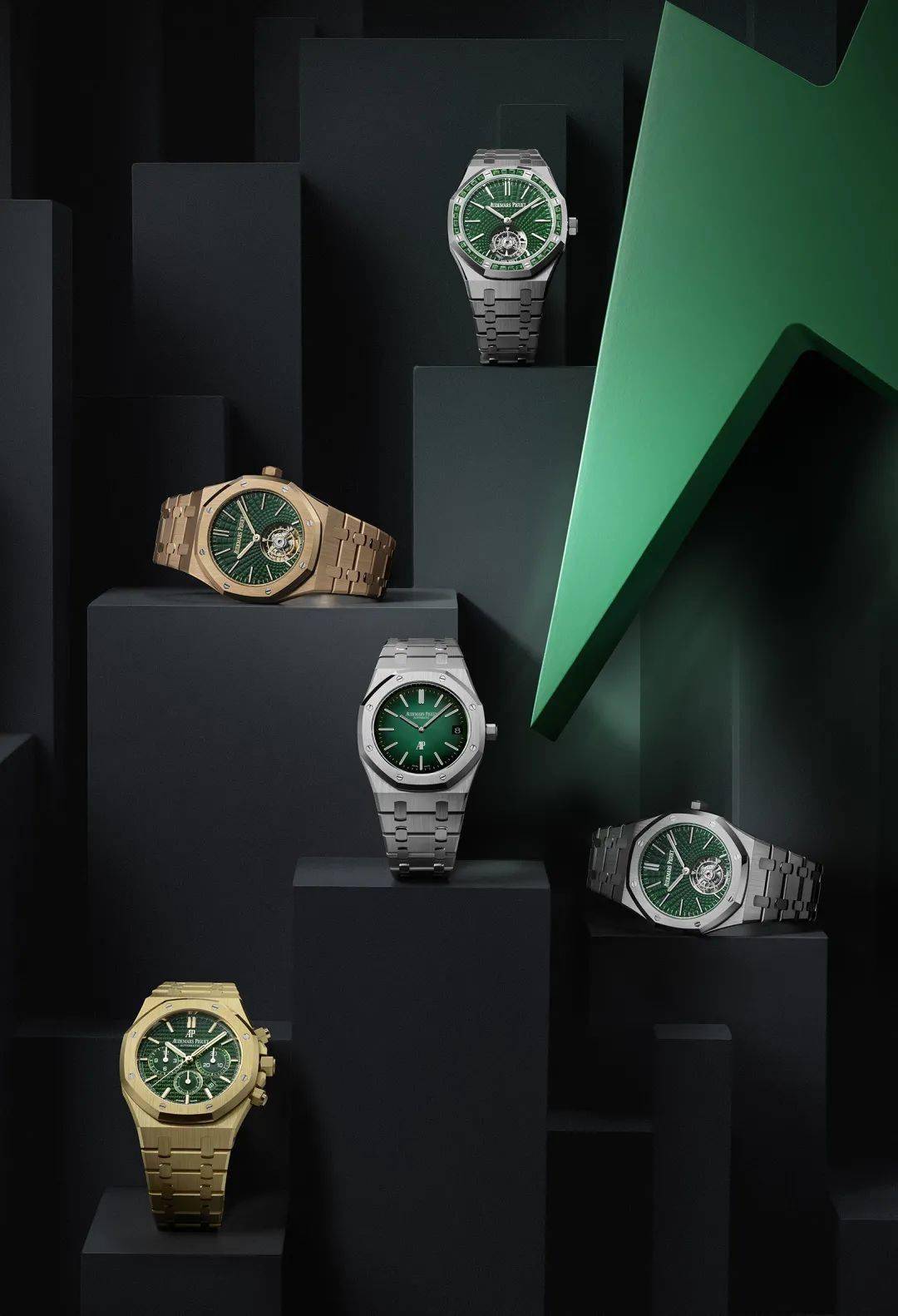 表圈真香配色出炉,绿金!绿金!绿金!_表盘