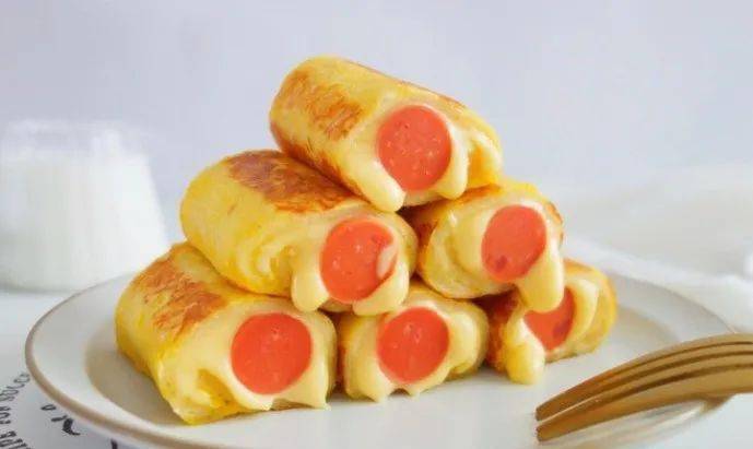 芝士火腿吐司卷