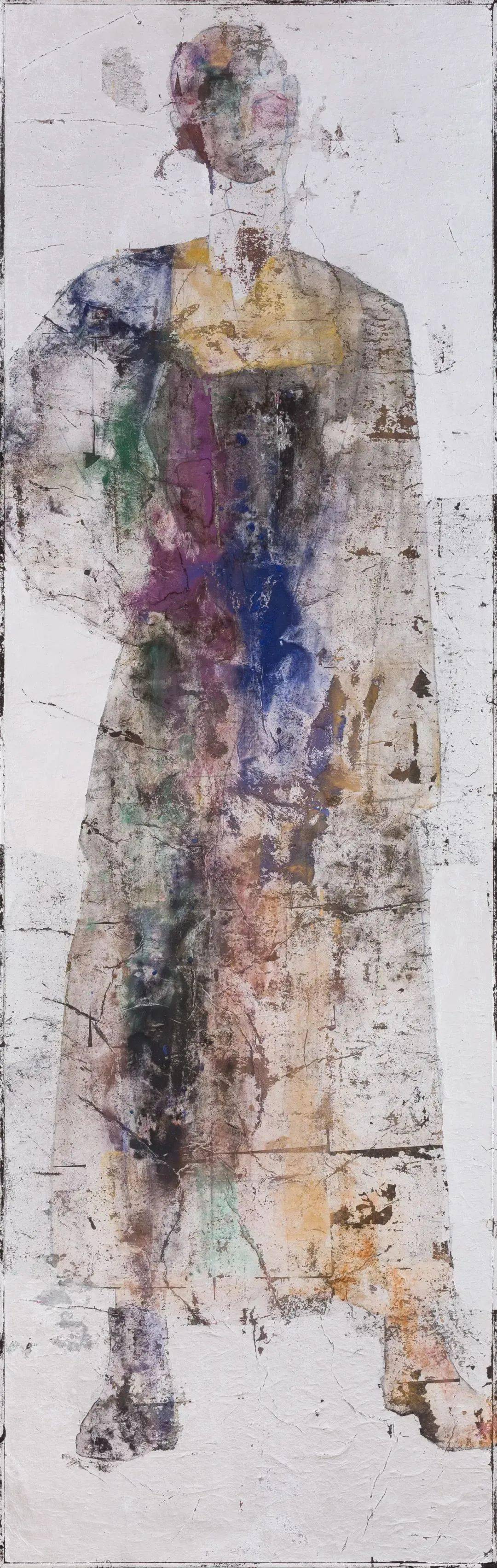 材料的时尚女画家杨洋