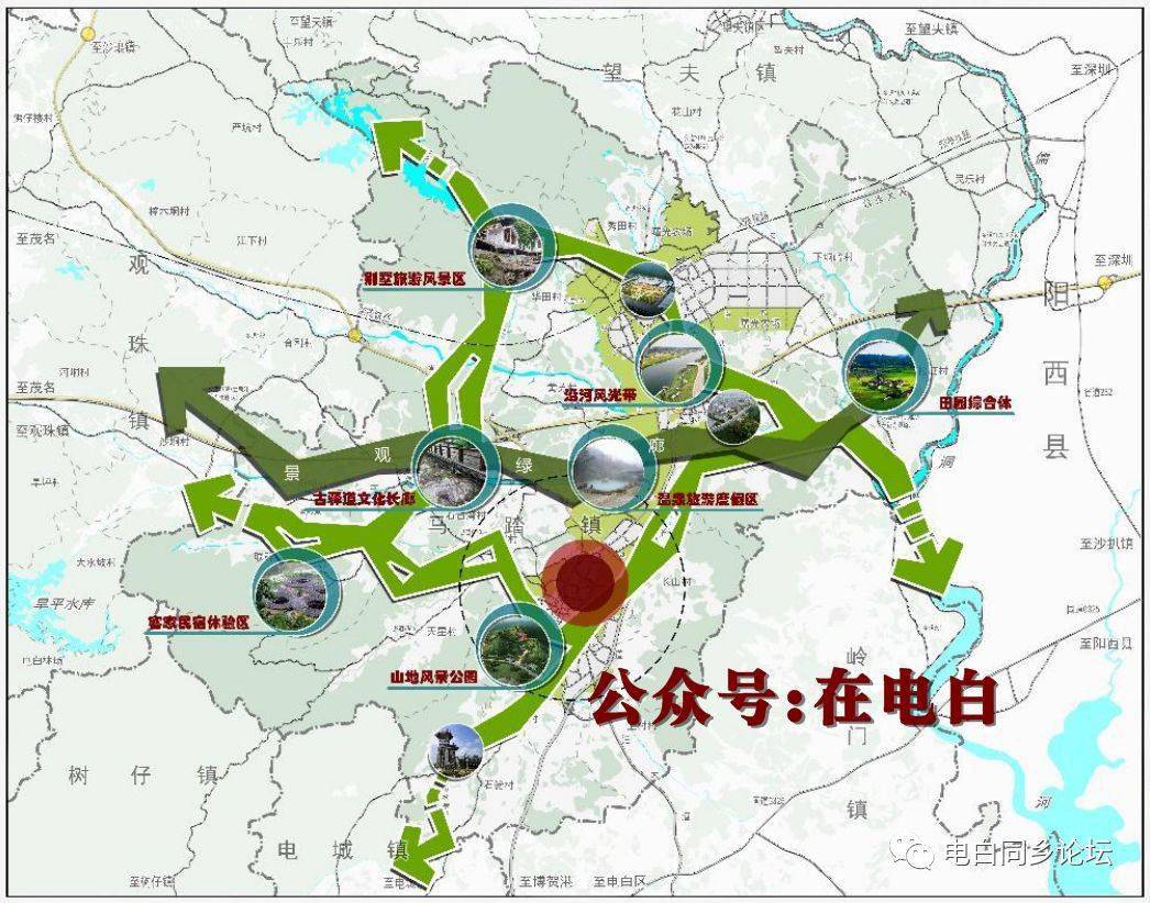 马关县马白镇规划图图片