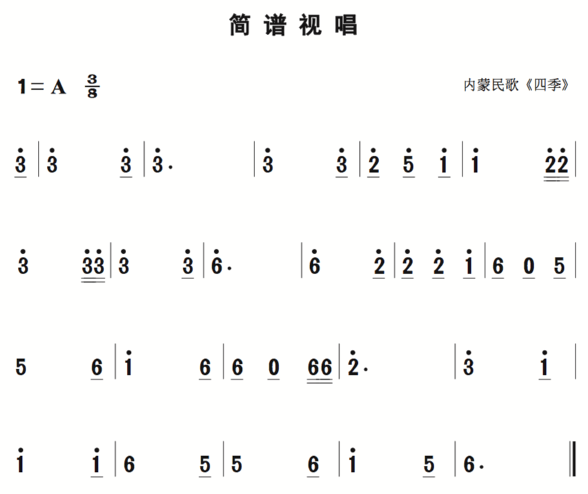 简谱6音节_卡农简谱吉他单音节(3)