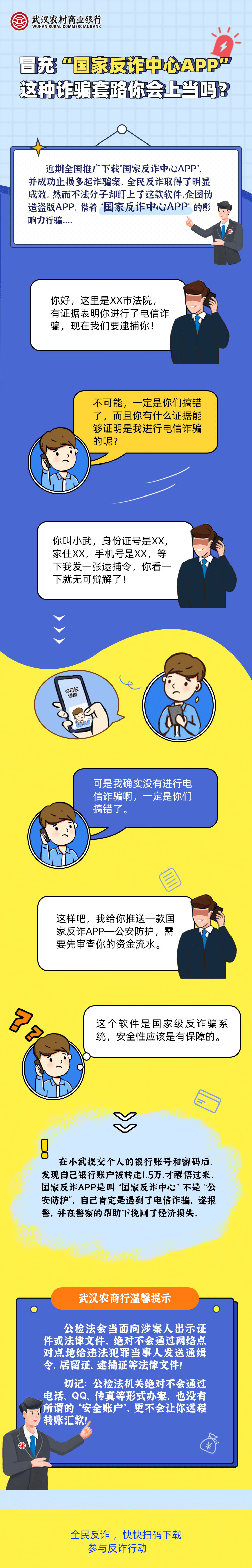 冒充"国家反诈中心app,这种套路你会上当吗?