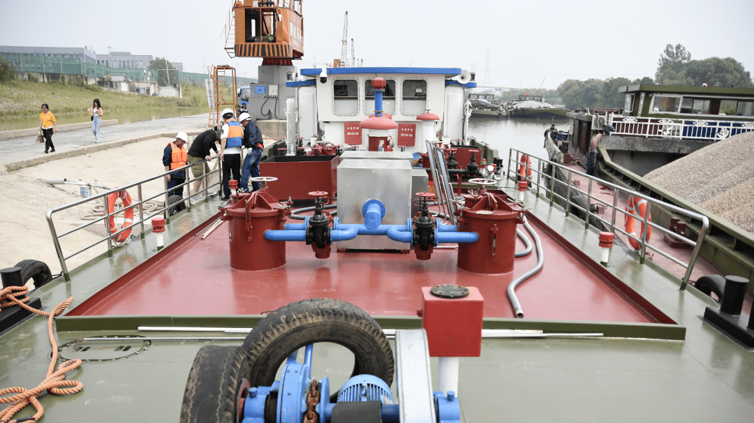 学党史办实事全市首个全闭环船舶污水处理系统在江宁建成投用