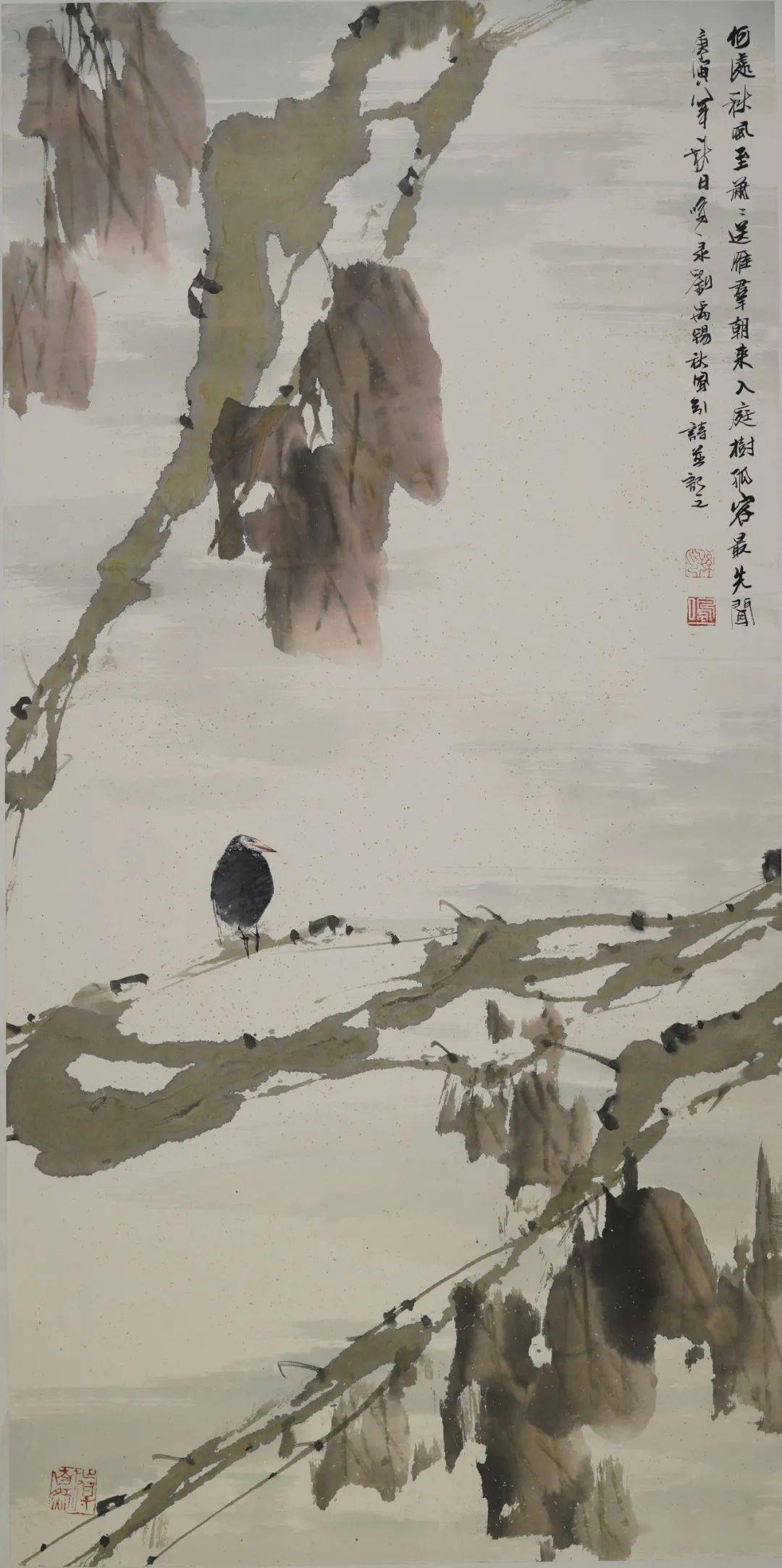 心静手闲试涂鸦孙鸣一水墨画展