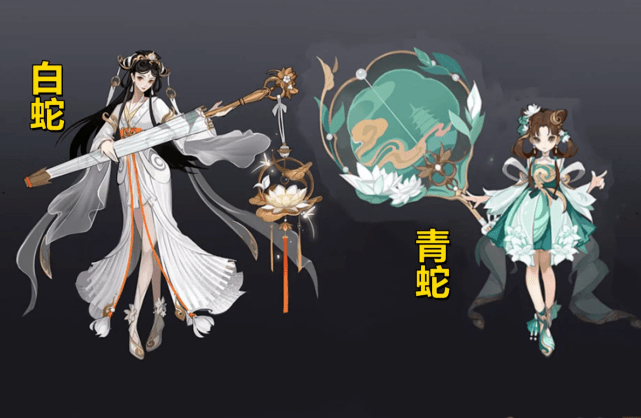 大乔皮肤海报公布,白蛇青蛇姐妹皮肤优化完成,建模方案二选一
