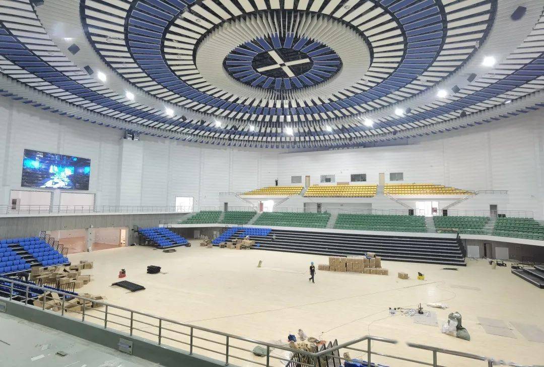 苏北最大篮球馆月底交付!_灌南县