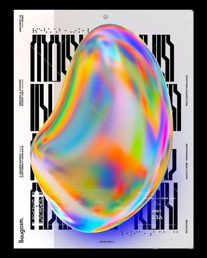 酸性设计风成潮流?网友:中毒太深_风格