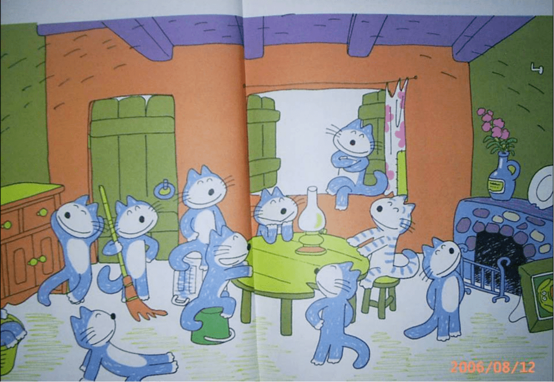 瓯图文化驿站绘本故事云分享11只小猫盖房子