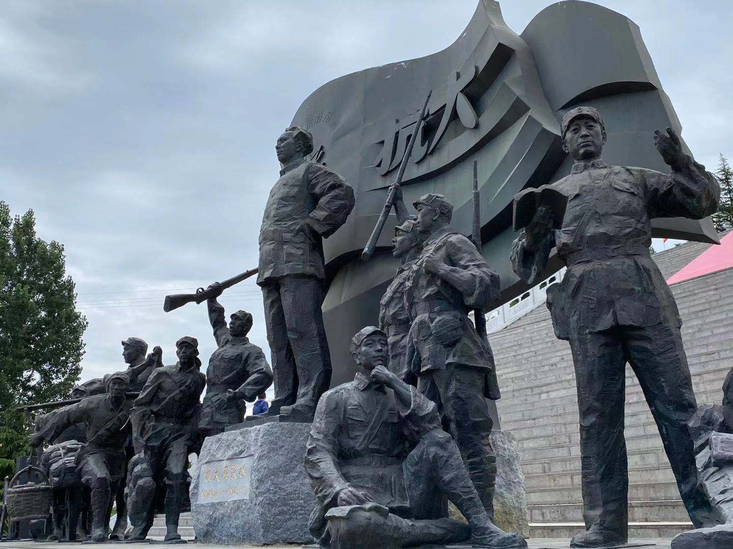 【网路媒体革命老区行】走进抗大陈列馆,这里曾谱写世界军事教育史上