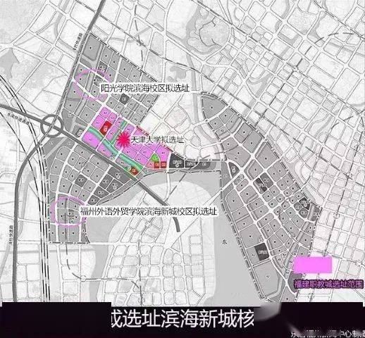 重磅又一所知名大学在长乐拿地预计六月底动工长乐大学城加速成形