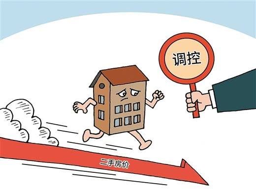 5月份二手房价环比涨幅回落_调控