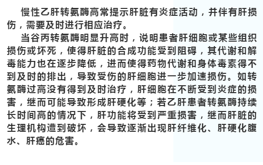 转氨酶高当心有大问题如果持续居高不下有什么危害