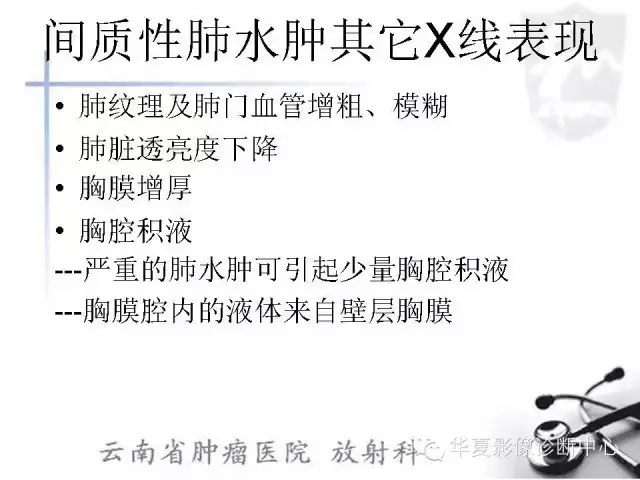 x線如何區分肺水腫和肺淤血