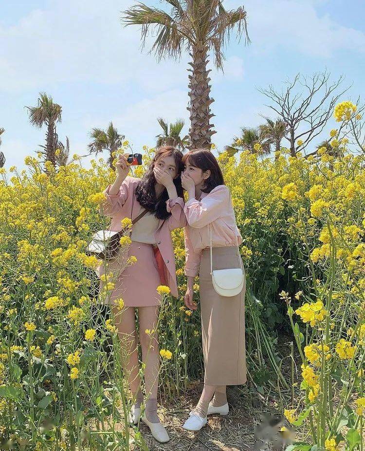 这样的闺蜜出游照也太美好了吧
