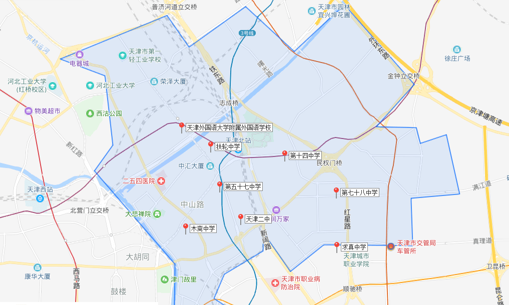 天津市区全61所高中招生,录取,住宿信息全汇总!