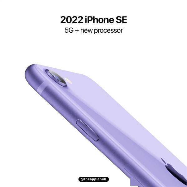 设计|6.1英寸刘海屏 3000元起售？iPhone SE 2022渲染图曝光