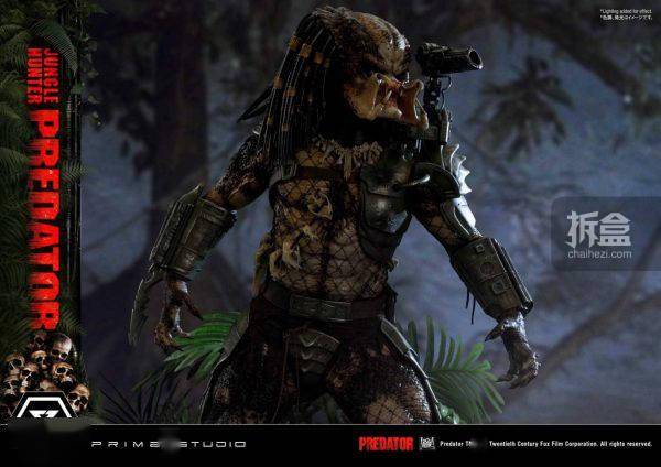 prime1studio1987版铁血战士丛林猎人铁血13雕像