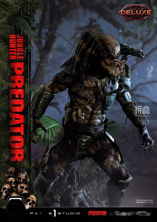 prime1studio1987版铁血战士丛林猎人铁血13雕像