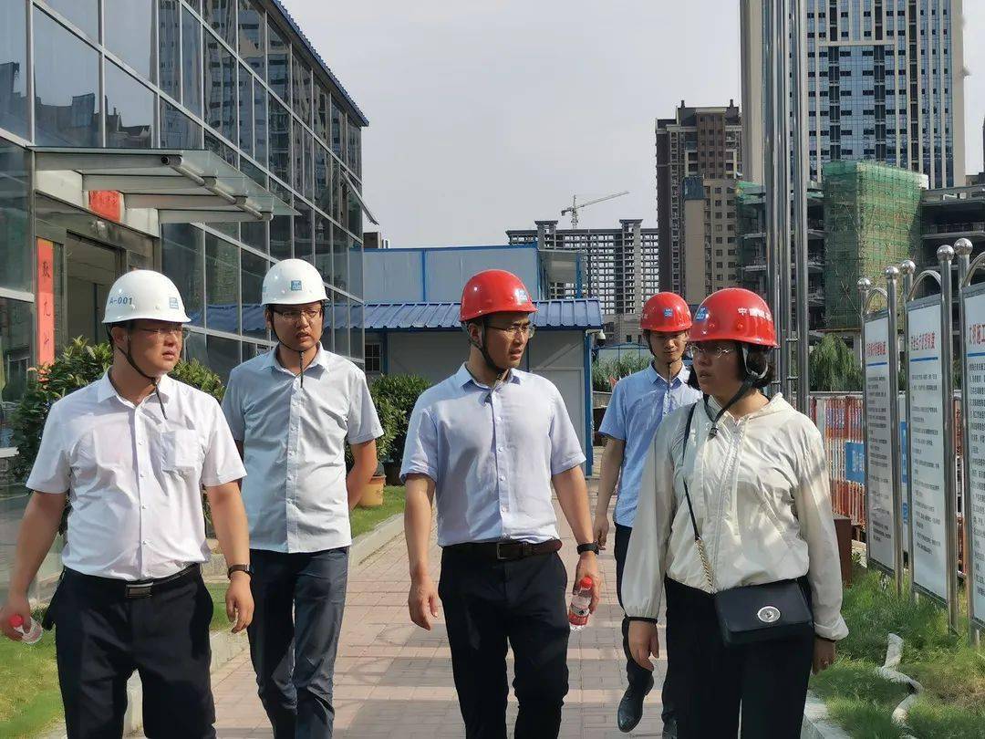 【关注】公司副总经理,总工程师何海英赴郑州分公司漯河区域项目检查