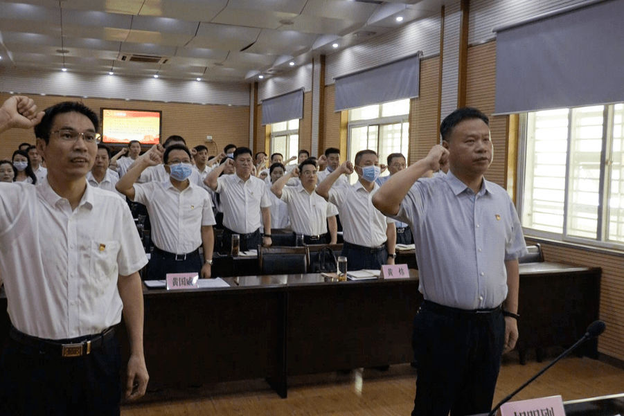 学好党史必修课做好发展必答题胡明刚为安陆市政府机关干部上党史学习