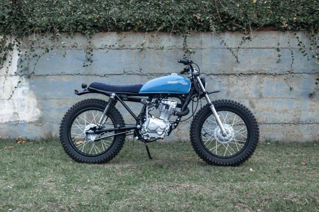 改装鉴赏来自巴西的改装本田经典车型cg125