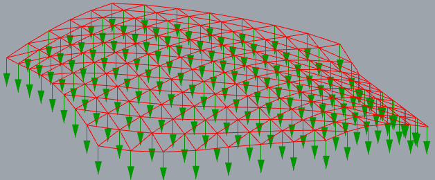 结构跳动的曲面网壳找形初探