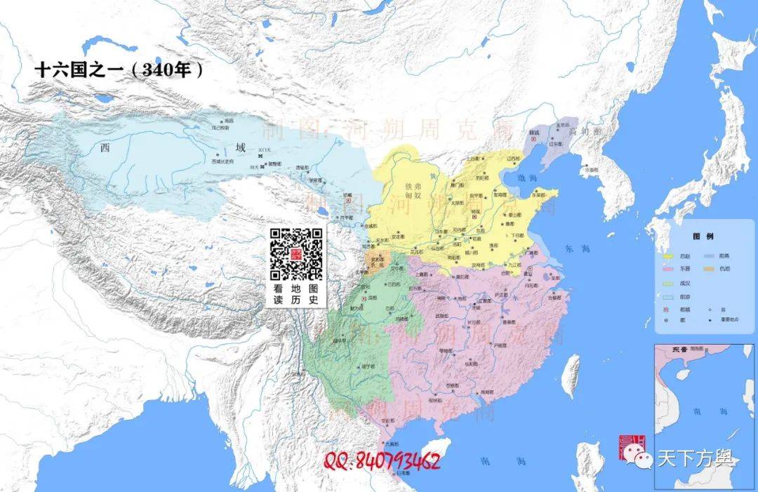 一张图看懂中国历代疆域变迁上