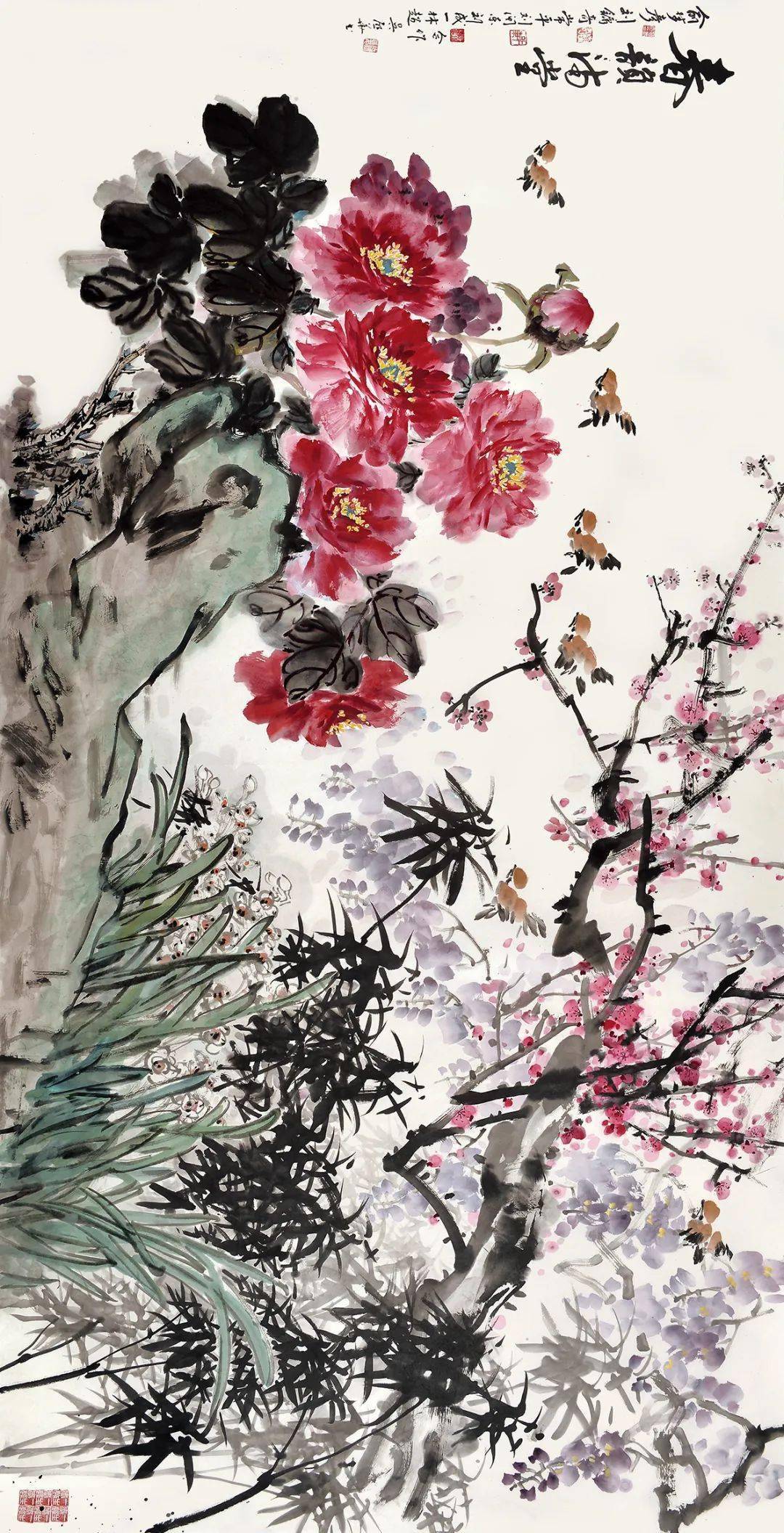 手机请逆时针旋转90°观看民革福建省委会(花鸟组)合影﹀程伟杰,林春