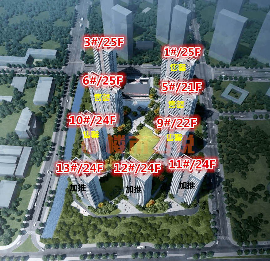今天南京4大热盘齐开!江北核心区2盘连夜开盘,怎么选?_凌云