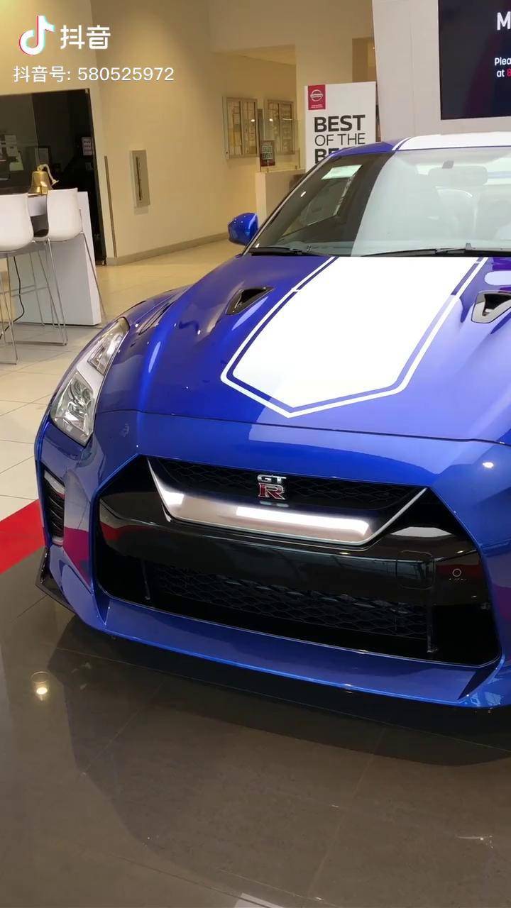 0550周年纪念款gtr到货啦05日产战神gtr