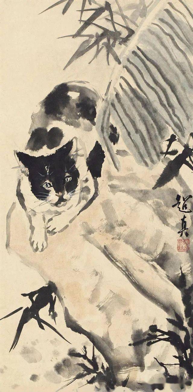 江西画坛 " 十老 ",画虎大家彭友善