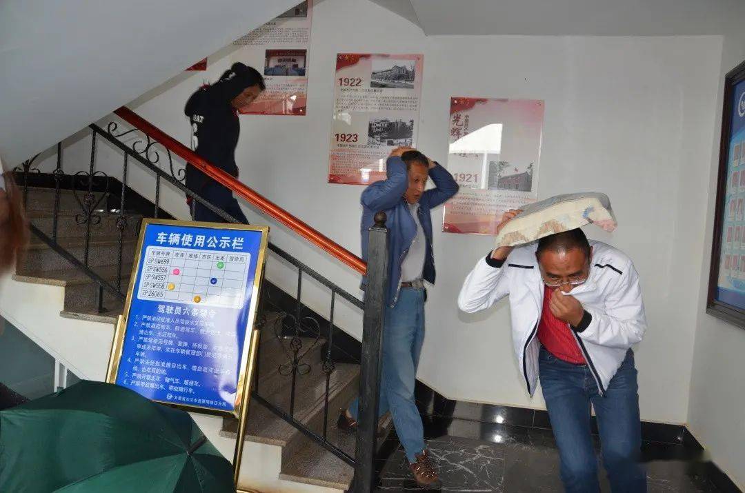 丽江分局开展地震消防安全和应急救援演练
