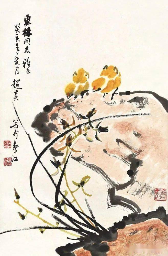江西画坛 " 十老 ",画虎大家彭友善