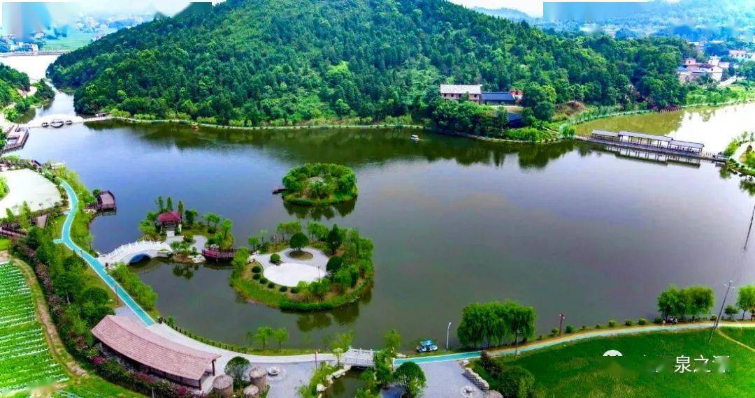 美丽村庄入画来上栗镇泉之源田园综合体