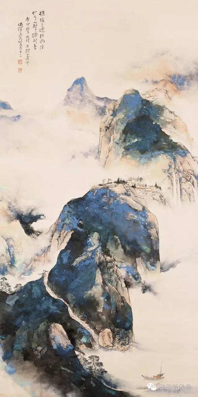 大师何海霞的泼墨泼彩佳作太养眼啦