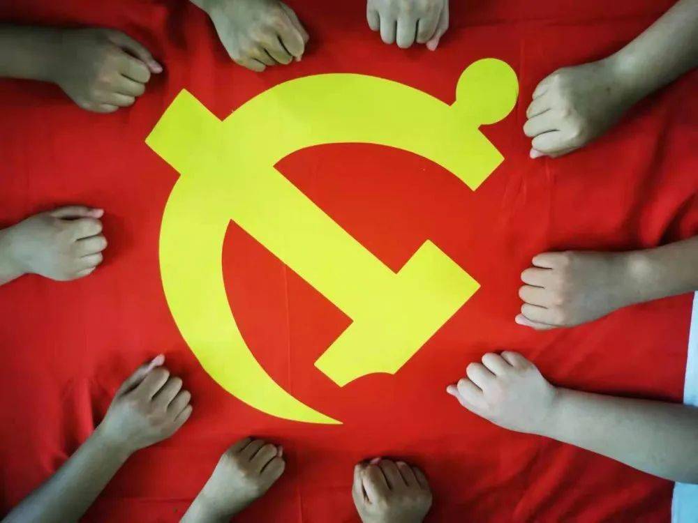 我和党旗合个影对党说句心里话67濉溪团团以特别的告白给特别的您